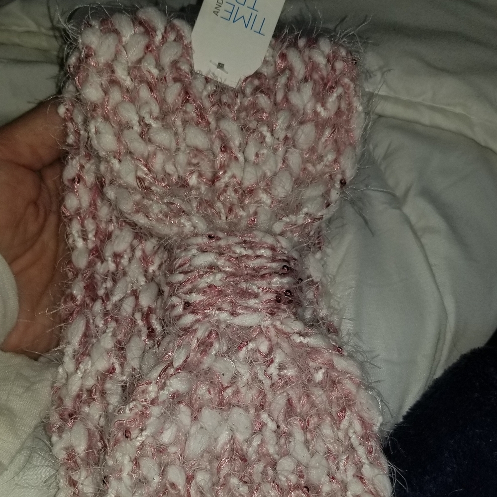 Knit headband and Matching Hat